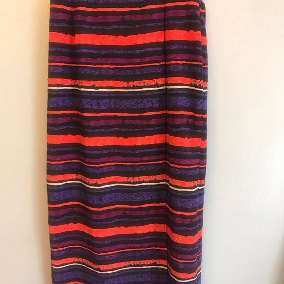 Joan Leslie multi colored wrap skirt - Picture 1 of 7